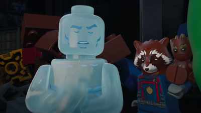 Whoa. Not cool, Dennis. Not cool. - LEGO Marvel Avengers: Mission Demolition