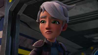 -Whoa!
-[Nubs yelps] - Star Wars: Young Jedi Adventures