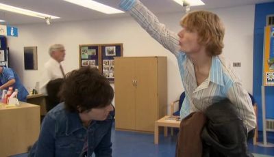 Whoa OK I'm swapping your hangover hat - Green Wing