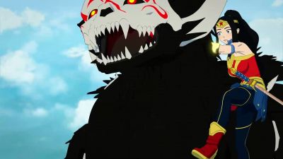 Whoa. Okay! Easy. Easy. - Justice League x RWBY: Super Heroes & Huntsmen, Part One