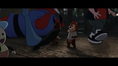 -Whoa. Okay, okay. Slow down.
-Do you see him? - Chip 'n Dale: Rescue Rangers