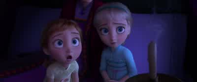 Whoa Papa that was epicWhoever saved youI love themI wish I knew who it wasWhat happened to the spiritsWhat's in the Forest nowI don't knowThe mist still standsNo one can get inAnd no one has since come outSo we're safeYesBut the Forest could wake - Frozen II