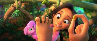 Whoa. Peanut toe. - The Croods: A New Age