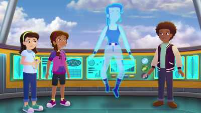 Whoa! Stealth mode! Cool! - The Magic School Bus Rides Again: The Frizz Connection