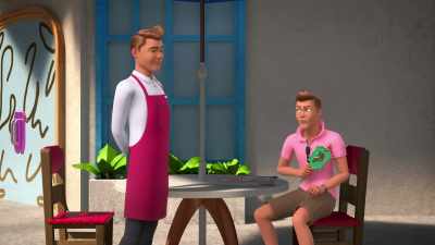 Whoa!
Talk about service. - Barbie: A Touch of Magic