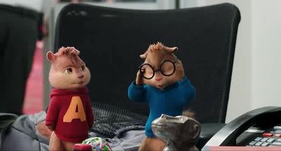 Whoa. That guy is the mayor
of Crazy Town. - Alvin and the Chipmunks: The Road Chip