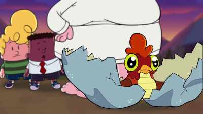 -Whoa! That's a baby Barfilisk! - The Epic Tales of Captain Underpants