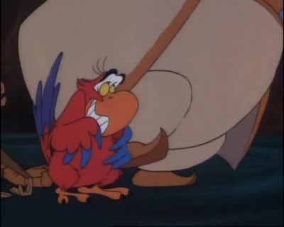 Whoa!
- The poor lad! We must free him! - Aladdin