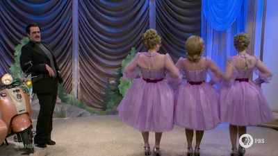 ‫Whoa, volume!
‫Put that in my breath.
‫And did you say "bride"? - SNL50: The Anniversary Special