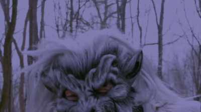 Whoa!
(werewolf growling fiercely) - Bride of the Werewolf