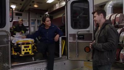 Whoa.
What are you doing here? - Chicago Fire