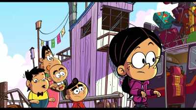 Whoa. What's all that wood for? - The Casagrandes Movie