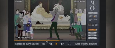 Whoa, what's he doing? - Ruben Brandt: A Gyűjtő