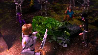 -Whoa! [whimpering]
-[cracking] - Wizards: Tales of Arcadia