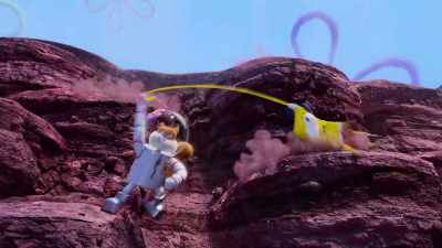 Whoa! Whoa! Concussion. Head trauma. - Saving Bikini Bottom: The Sandy Cheeks Movie