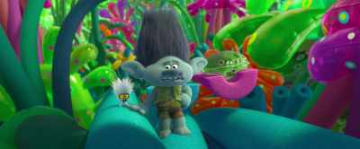 Whoa, whoa. Don't be waving
that thing around. - Trolls Band Together