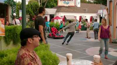 WHOA! WHOA!
(tires squeal) - Cougar Town