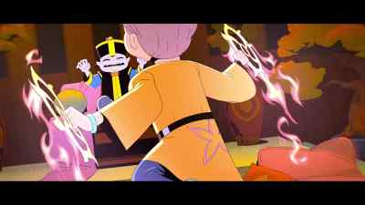 -Whoa, whoa, wait! Let's talk this out!
-[yells] - Jentry Chau vs the Underworld