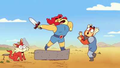 Whoa, whoa, whoa, Lion-O, - ThunderCats Roar