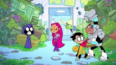 Whoa, whoa, whoa! You
guys are cheating! - Teen Titans Go!