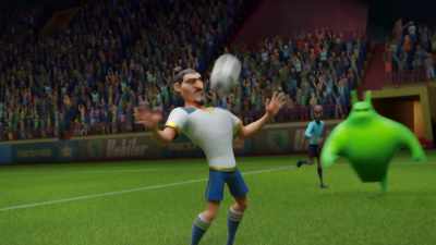 - Whoa! Zlatan limbos in for a steal!
- Yeah! - The Soccer Football Movie