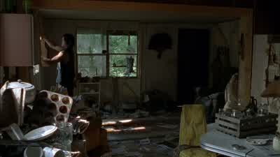 Who'd go into a store and walk out with this? - The Walking Dead