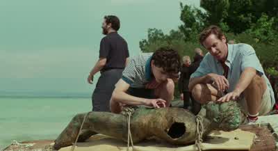 Who'd like to go for a swim before we head back? - Call Me by Your Name