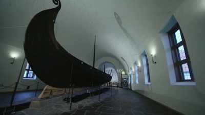 Whoever was buried here
was certainly Viking royalty, - Raiders of the Lost Past with Janina Ramirez