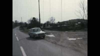 Whoever left with her
either drove her - Murder in the Badlands