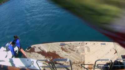 Whoever sorts it out,
that black mesh - Below Deck Down Under
