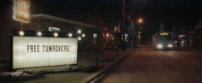 Whoever updates that marquee
can't spell for shit. - Drunk Bus