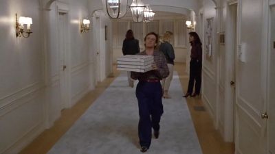 Whoever wants pizza come to Larry's room - Stewardess School