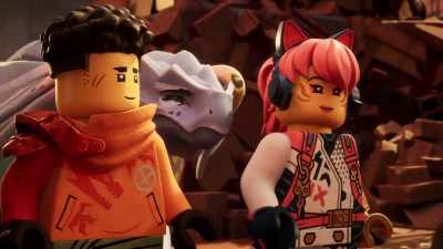 Whoever's been breaking in here - LEGO Ninjago: Dragons Rising