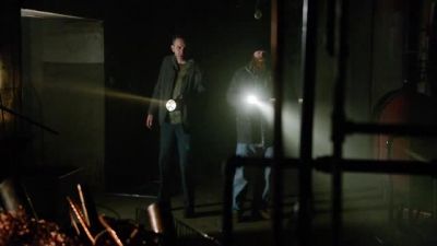 Whoever's down here, you
better get the hell out. - Grimm