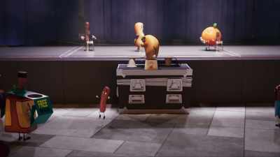 Whoo! Go Brenda!
New candidate! New line! - Sausage Party: Foodtopia