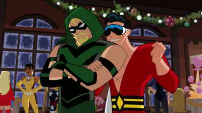 Whoo, they have a peppermint
chocolate fountain - Justice League Action