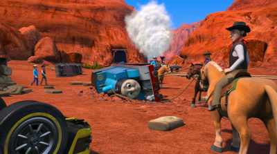 Whoo-hoo-hoo,
help has arrived! - Thomas & Friends: Big World! Big Adventures! The Movie