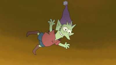Whoo! I made it! In your face, God! - Disenchantment