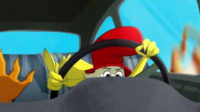Whoo! Isn't fleeing fun? - Green Eggs and Ham