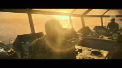 Whoo! Jeez, I can smell him from up here. Well, he can smell you, too. - Godzilla vs  Kong
