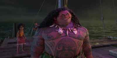- Whoo!
- [Maui clicks tongue] - Moana 2