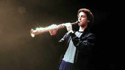 -Whoo! My God.
-(AUDIENCE CHEERING FAINTLY) - Listening to Kenny G