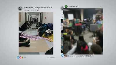 - Whoo!
- So we will providing
live updates - The Unmaking of a College
