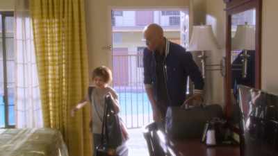 Whoo! Two beds! I love it! - AJ and the Queen