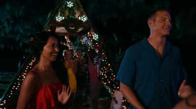 -[whooping and cheering]
-So… - Operation Christmas Drop