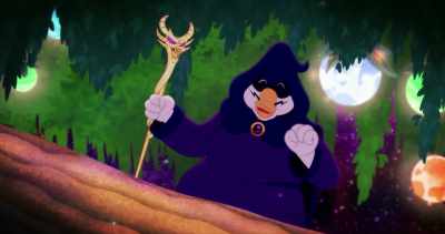 (whooping and laughing) - Legend of the Three Caballeros