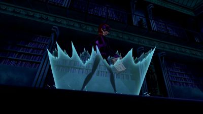 [ WHOOSH! ]
>> AT LONG LAST, I'VE CAUGHT THE - Ben 10: Ultimate Alien