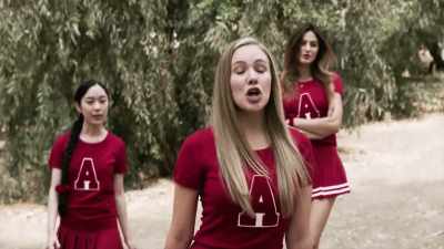 ♪ who's a loser?
Sally crumb ♪ - Pom Poms and Payback