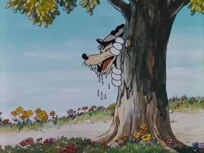 ♪ Who's afraid of
the big bad wolf? ♪ - Three Little Pigs