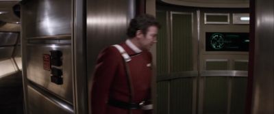 Who's been holding up the damn elevator - Star Trek II: The Wrath of Khan